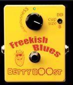 Treble Booster Usa made Freekish Blues “ Betry Boost”, Muziek en Instrumenten, Verzenden, Zo goed als nieuw