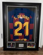 Gesigneerd Barcelona Frenkie de Jong COA, Ophalen of Verzenden, Zo goed als nieuw, Buitenlandse clubs, Shirt