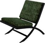 Fauteuil Madrid stof touch me groen | Webshop