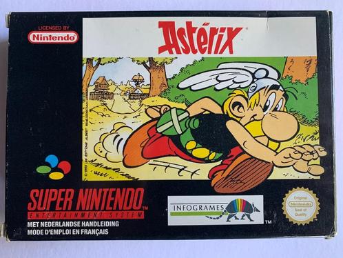 SNES | Asterix | CIB, Spelcomputers en Games, Games | Nintendo Super NES, Gebruikt, Avontuur en Actie, 1 speler, Vanaf 7 jaar