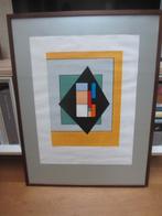 Zeefdruk Guy Vanderbranden  potlood gesigneerd, Antiek en Kunst, Ophalen