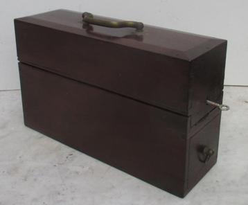 antieke induction coil in box C beschikbaar voor biedingen