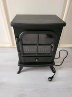 Mooi zwart elektrische kacheltje geeft warmte en sfeer!, Huis en Inrichting, Kachels, Ophalen, Gebruikt, Overige soorten, Elektrisch