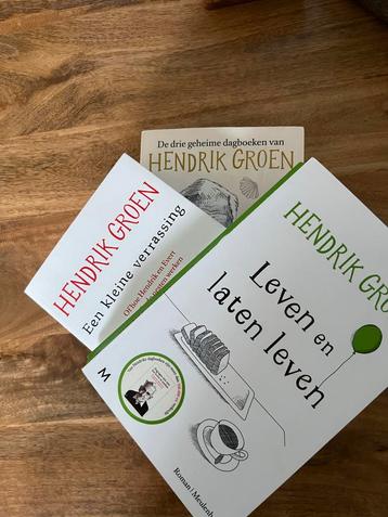 Hendrik Groen - 5 Boeken 1x trilogie en 2 boeken beschikbaar voor biedingen