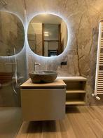 Moderne badkamer met stenen wasbak, Ophalen of Verzenden, Minder dan 10 m²