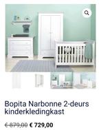 Witte Bopita Narbonne 2 deurs kledingkast kinderkamer, Kinderen en Baby's, Kinderkamer | Commodes en Kasten, Ophalen, Gebruikt