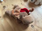 Kerst Eland Knuffel - Feestelijke Pluche Vriend, Ophalen, Zo goed als nieuw, Overige typen