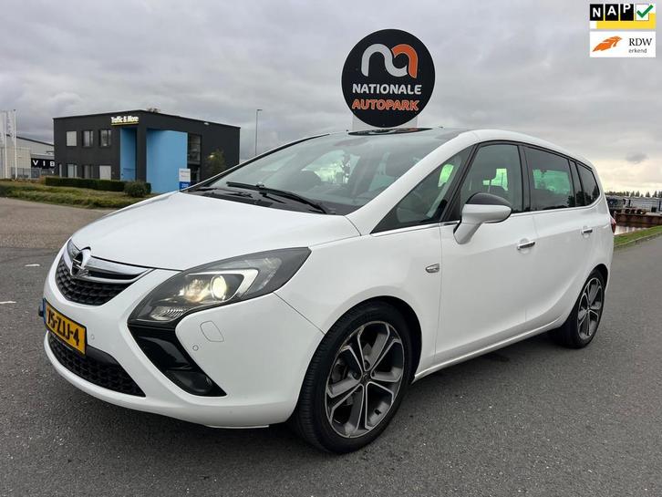Opel Zafira Tourer 2012 * 1.4 Cosmo 7p. * APK 26 *, Auto's, Opel, Bedrijf, Te koop, Zafira, Benzine, Euro 5, A, MPV, Handgeschakeld