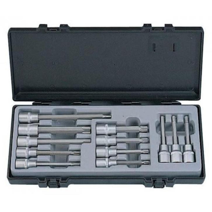 Doppenset Inbus, Torx, Spline 12 delig force, Auto diversen, Autogereedschap, Nieuw, Ophalen of Verzenden