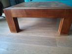 Salontafel, Huis en Inrichting, Tafels | Salontafels, Ophalen, Gebruikt, 100 tot 150 cm, Vierkant