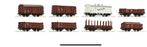 Roco 44002 H0 8-delige set DB met goederenwagens, Hobby en Vrije tijd, Modeltreinen | H0, Gelijkstroom, Verzenden, Wagon, Zo goed als nieuw