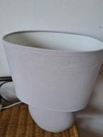 Grijs ovale tafel/nacht lamp, Ophalen of Verzenden, Zo goed als nieuw, Minder dan 50 cm