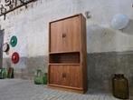 Jaren 80 Dyrlund Deens Design Kast Teak | Hoog Wandmeubel 4
