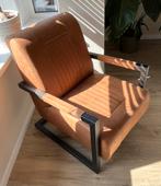 Cognac Fauteuil - Nette Staat!, Ophalen, 75 tot 100 cm, Zo goed als nieuw, Stof