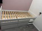 Ikea släkt kinderbed 90x200, Kinderen en Baby's, Kinderkamer | Bedden, Ophalen, 85 tot 100 cm, Zo goed als nieuw, Lattenbodem