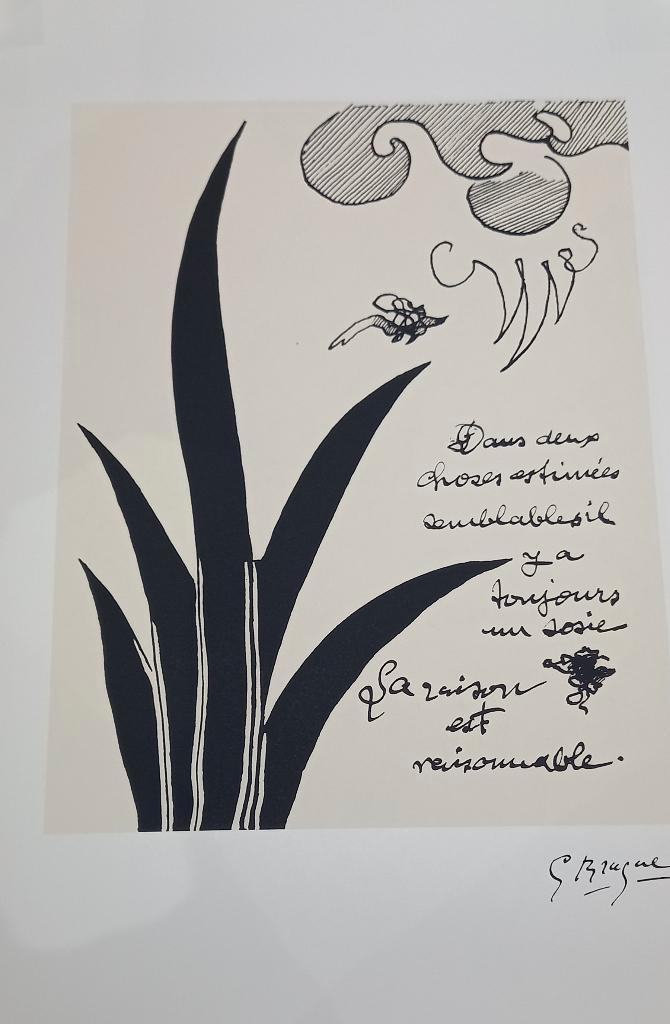 Georges Braque -" La Forme" & "Dans deux choses", Antiek en Kunst, Kunst | Schilderijen | Modern, Ophalen of Verzenden