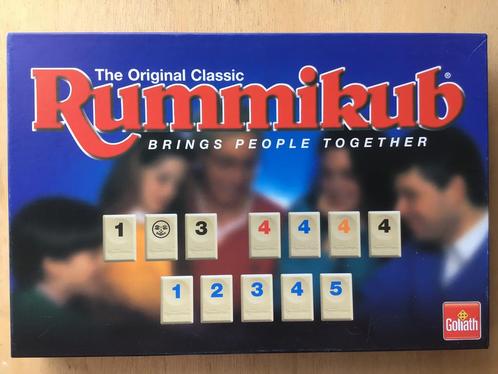 The Original Classic Rummikub - vanaf 6 jaar - ZGAN, Hobby en Vrije tijd, Gezelschapsspellen | Bordspellen, Zo goed als nieuw