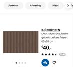 5 IKEA Besta deurtjes - Zo goed als nieuw!, Huis en Inrichting, Keuken | Keukenelementen, Ophalen, Minder dan 50 cm, Bruin, Zo goed als nieuw