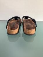 GRATIS VERZENDEN | BIRKENSTOCK Casual zwarte slippers 39, Slippers, Verzenden, Zwart, Zo goed als nieuw