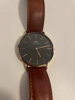 Daniel Wellington Horloge 40mm Rosé Gold, Sieraden, Tassen en Uiterlijk, Horloges | Heren, Overige merken, Leer, Staal, Polshorloge