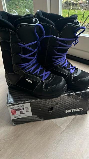 Nitro snowboardschoenen 45 in hele nette staat beschikbaar voor biedingen