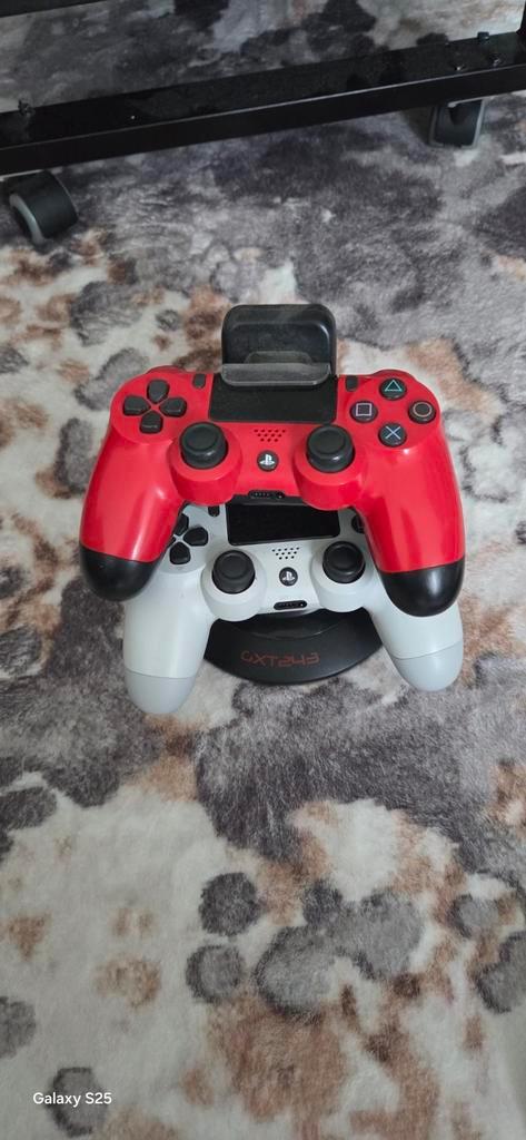 PS4 Slim met 2 controllers + camera, Spelcomputers en Games, Spelcomputers | Sony PlayStation 4, Gebruikt, Slim, Met 2 controllers