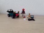 Playmobil City Action 6879 Bandiet en quad met lier z.g.a.n., Ophalen of Verzenden, Zo goed als nieuw, Complete set