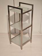 Zack Cenius Badrek 32x32x80 RVS en glas, Ophalen, Minder dan 50 cm, Overige typen, Zo goed als nieuw