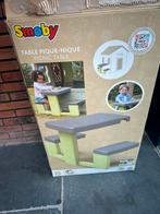 Smoby picnic tafel - Nieuw!, Ophalen, Nieuw, Plastic