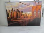 Schilderij skyline New York, Huis en Inrichting, Woonaccessoires | Schilderijen, Tekeningen en Foto's, Ophalen, Gebruikt, 125 cm of meer