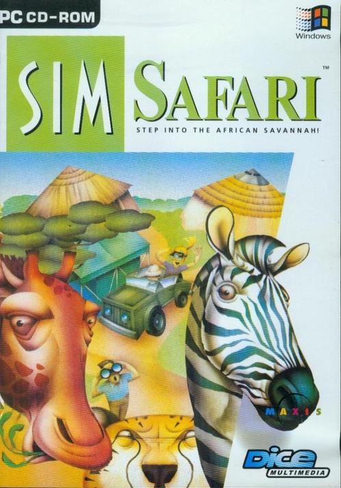 Sim Safari - Step into the African Savannah, Spelcomputers en Games, Games | Pc, Zo goed als nieuw, Strategie en Constructie, 1 speler