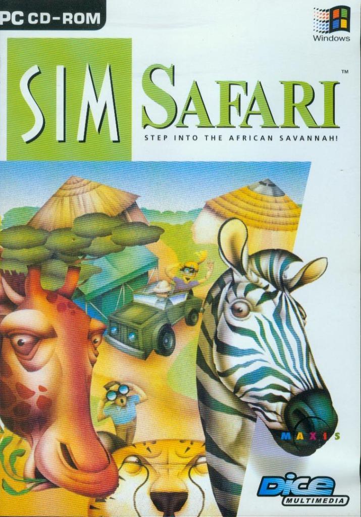 Sim Safari - Step into the African Savannah, Spelcomputers en Games, Games | Pc, Zo goed als nieuw, Strategie en Constructie, 1 speler