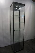 Vitrinekast, display kast met verlichting, 50 tot 100 cm, Industrieel, Met plank(en), Gebruikt