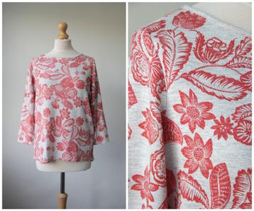 Cecil - NIEUW / prachtige trui / grijs rood / maat S beschikbaar voor biedingen