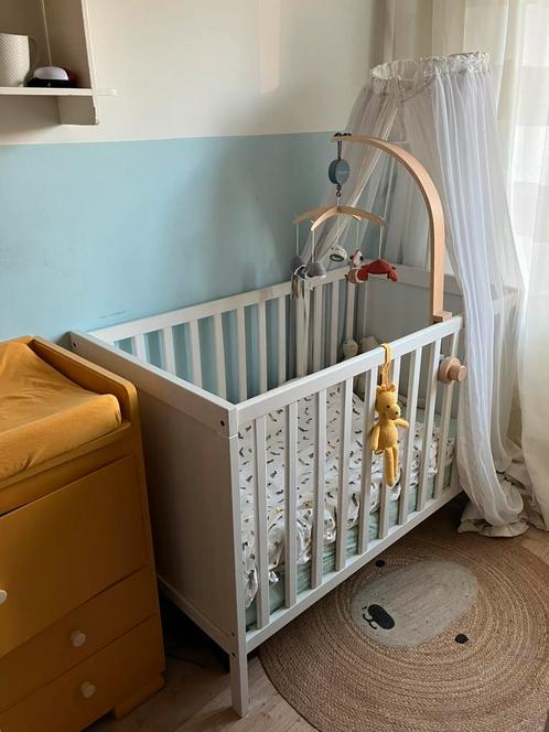 Leuk Ikea Sundvik babybedje /peuterbed/kleuterbed / ledikant, Kinderen en Baby's, Babywiegjes en Ledikanten, Gebruikt, Ledikant