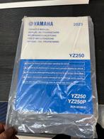 Nieuw Yamaha YZ250 Handleiding 2023, Ophalen of Verzenden, Yamaha