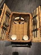 Luxe grote picknickmand! 6 persoons! Prachtig! Nieuw!, Ophalen of Verzenden, Nieuw