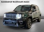 Jeep Renegade 4xe 240 Hybrid S | Panorama Dak | Lederen Bekl, Auto's, Jeep, Automaat, Gebruikt, Zwart, Zwart
