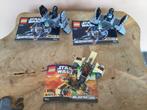 3 Lego Star Wars setjes 75128 2x en 75129, Ophalen of Verzenden, Zo goed als nieuw, Complete set, Lego