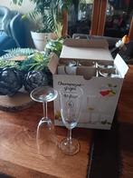 6 stuks champagne  of sekt glazen nieuw, Ophalen, Nieuw, Overige typen