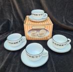 Espresso kop en schotels. Nieuw in doos!, Ophalen of Verzenden, Zo goed als nieuw, Overige stijlen, Kop(pen) en/of Schotel(s)