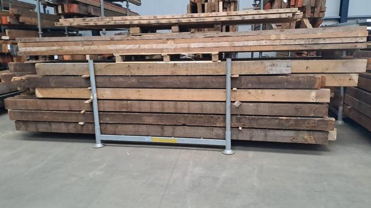 Balken 15-15,5 x 5,5-6,5   1,80 - 4,20m  215 stuks €2,50 pm, Tuin en Terras, Palen, Balken en Planken, Gebruikt, Balken, 250 cm of meer