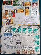 Twee luchtpost stukjes Brazilië - 1982+1992, Ophalen of Verzenden, Gestempeld, Zuid-Amerika