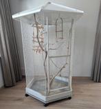 Ruime binnenvolière 135x135x180 cm, Ophalen, Gebruikt, Metaal, Volière