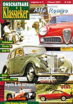 ONSCHATBARE KLASSIEKER 2/2002 - ALFA ROMEO GIULIETTA SPRINT, Ophalen of Verzenden, Zo goed als nieuw, Jan haakman, Alfa Romeo