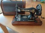 Antieke Singer Handnaaimachine 1880-1890 met Kap, Ophalen