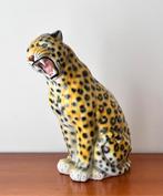 Vintage luipaard / panter beeld, Italiaans, 55 cm, Ophalen