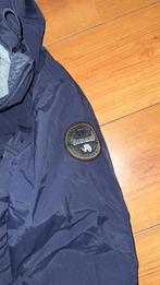 Napapijri winterjas, Kleding | Heren, Jassen | Zomer, Ophalen of Verzenden, Zo goed als nieuw, Maat 48/50 (M), Blauw