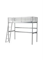 IKEA Metalen Stapelbed met Matras, Huis en Inrichting, Gebruikt, Eenpersoons, 160 tot 180 cm, Ophalen of Verzenden