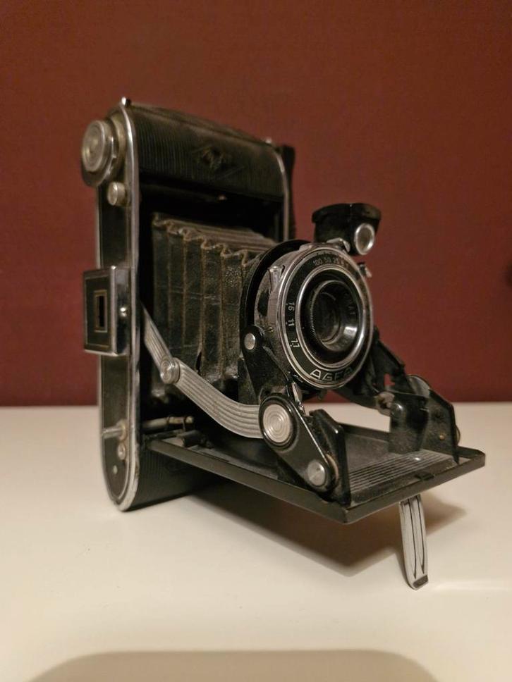 Agfa Billy Record Balg Camera - Vintage, Audio, Tv en Foto, Fotocamera's Analoog, Gebruikt, Compact, Overige Merken, Ophalen of Verzenden